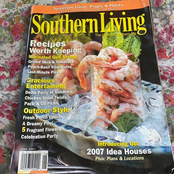 Southern living magazine June 2007